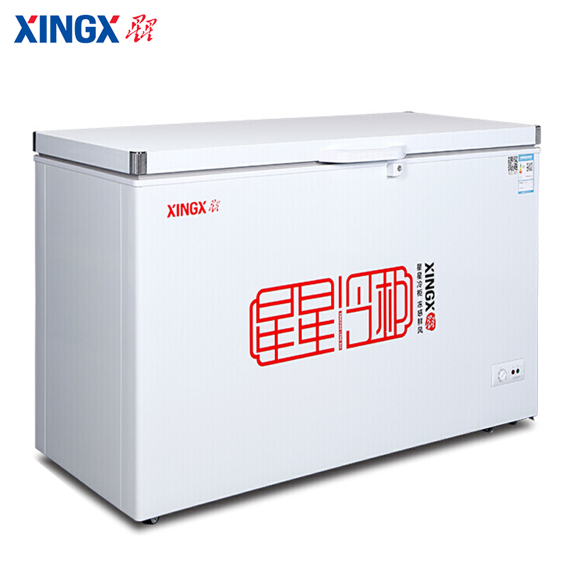 星星（XINGX）BD/BC-358G商用冰箱大容量冰柜顶开门卧式冷藏冷冻转换单温大冷柜冰鲜急冻雪柜