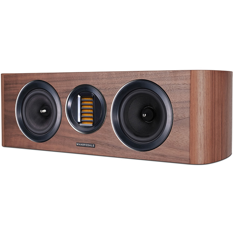 Wharfedale/乐富豪 EVO4.CS 两分频双路高保真发烧无源中置音箱 家用音响 AV音箱 (胡桃木色)