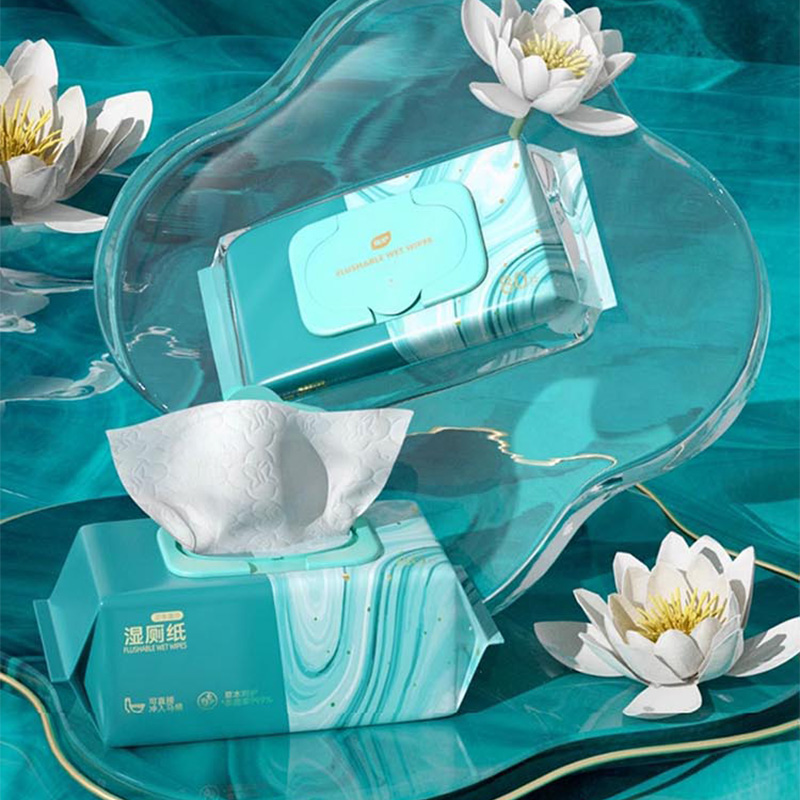 植护湿厕纸1层80片6包实惠装青黛系列ZH522459N6高清大图