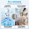 美的(Midea)[UV-C系统杀菌]空气加湿器婴儿净化器家用卧室客厅增湿器孕妇智能恒湿加湿净化器S-UV98K