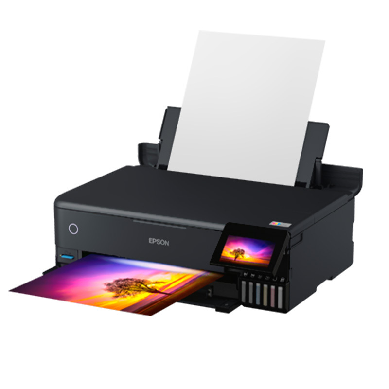 爱普生(EPSON)L8188 A4墨仓式6色高端照片打印机一体机 A4自动双面无线打印