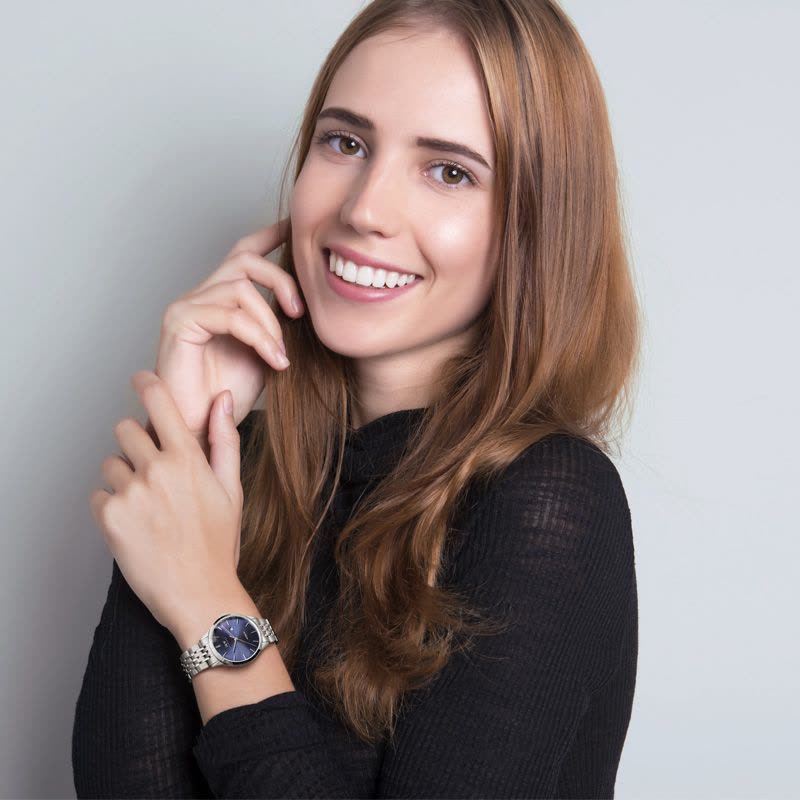 品牌手表瑞士爱沃驰I&W CARNIVAL全自动机械表女士进口机芯时尚防水简约女表轻奢气质腕表8508图片