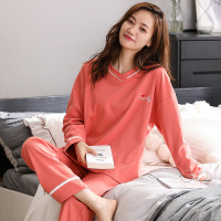 南极人睡衣女纯棉长袖春秋薄款夏韩版卡通可爱冬全棉质家居服套装