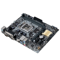 华硕（ASUS） H110M-D DDR4内存 电脑游戏主板 带打印机接口 INTEL平台 LGA1151