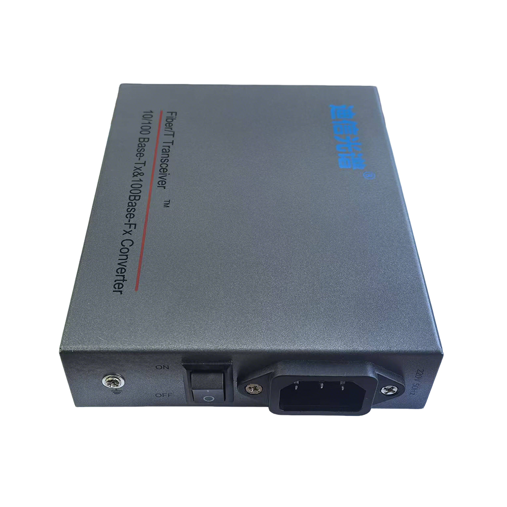 迪信光谱 工业光电转换器百兆光口FC收发器 OYD-M1101-N 台高清大图