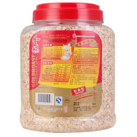 金味麦片 即食型纯生燕麦片 1000g 罐桶装 营养早餐冲饮