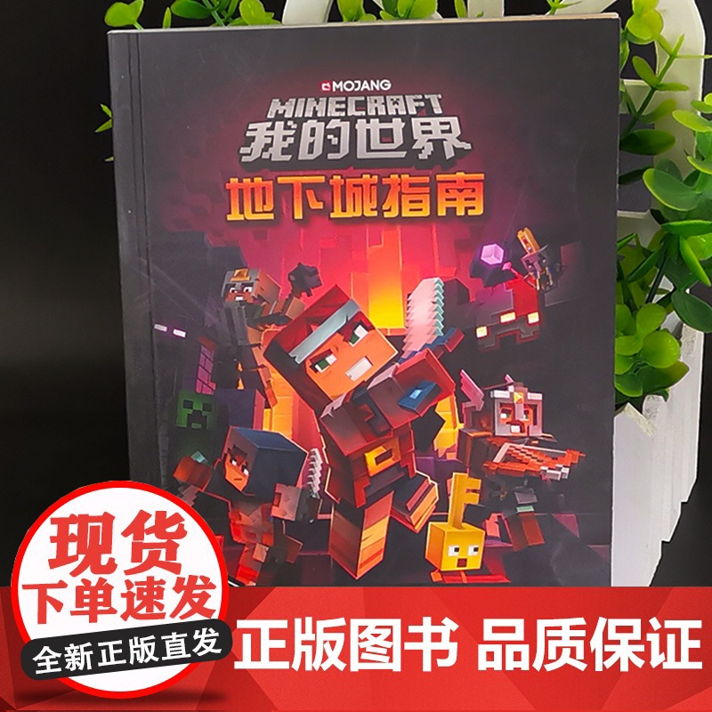 我的世界地下城指南6-7-9岁小学生冒险故事图画绘本乐高游戏攻略指令教程儿童逻辑思维训练益智早教书籍书孩子回归纸质阅读高清大图