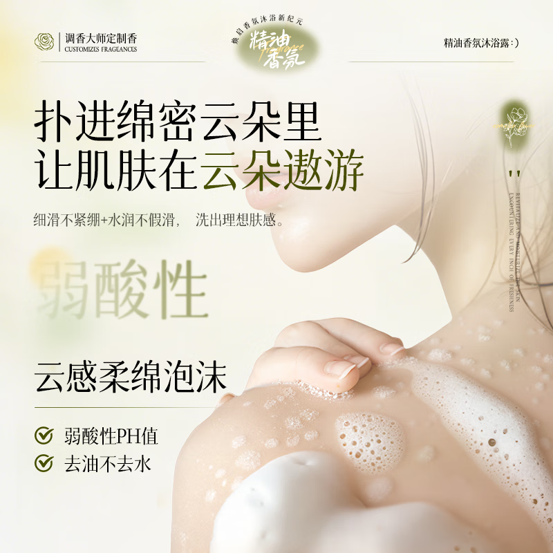 韩后 精油香氛沐浴露750Ml高清大图