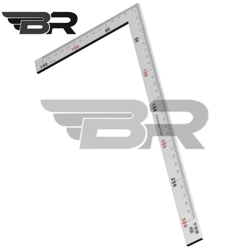 BR勃瑞/不锈钢拐尺/30cm/把高清大图