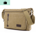 新款男包男士包韩版帆布包单肩包斜挎包电脑包旅行包男背包男挎包NEWLAKE 卡其色