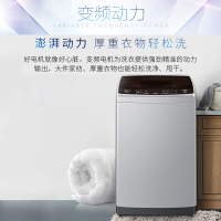 海尔(Haier)8公斤直驱变频波轮洗衣机家用节能降噪全自动 智能预约 一键启动