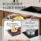 美的(Midea)铂钻系列[补贴]电磁炉双灶 电陶炉家用3500W大功率爆炒电磁灶 嵌入式火锅炉 DZ35CC07P