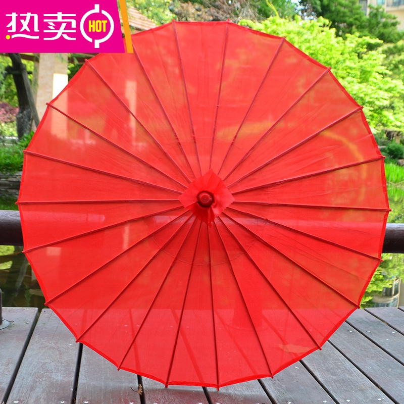 封后 Fenghou 工艺制品绸布伞空白绘画伞工艺伞diy幼儿教具油纸伞装饰伞古典花伞fenghou 红色半穿cm 价格图片品牌报价 苏宁易购梦舟家居生活专营店