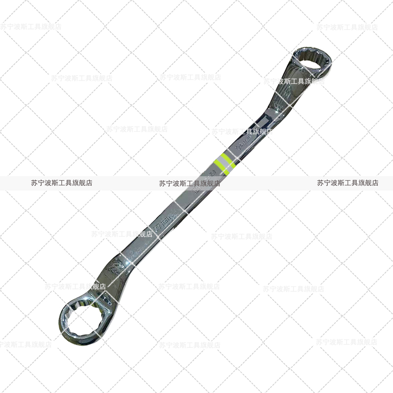 波斯(BOSI) 荧光系列精品梅花扳手 24x27mm 把高清大图