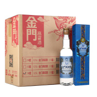 金门高粱酒 蓝金龙38度台湾白酒整箱500ml×12瓶