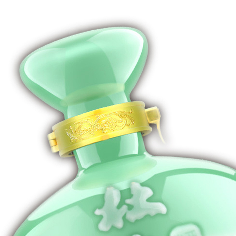 [酒厂自营]杜康御藏浓香型52度青瓷坛粮食婚宴白酒礼盒1.5L*2瓶整箱装春节礼品酒高清大图