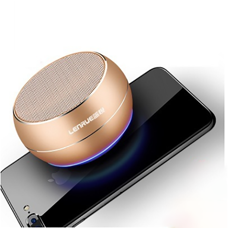 蓝悦无线蓝牙音箱金属重低音小钢炮a9视频