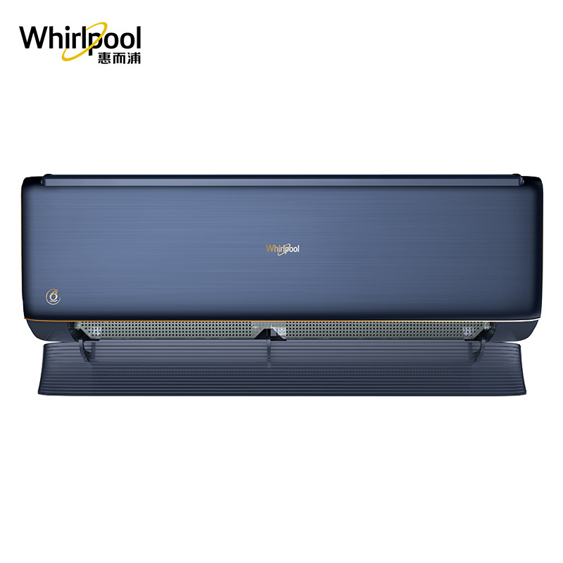 惠而浦(Whirlpool) 1.5匹 变频 新1级 纳米免清洗 1.5P冷暖 挂机空调ISH-35FS1MD 皓石蓝