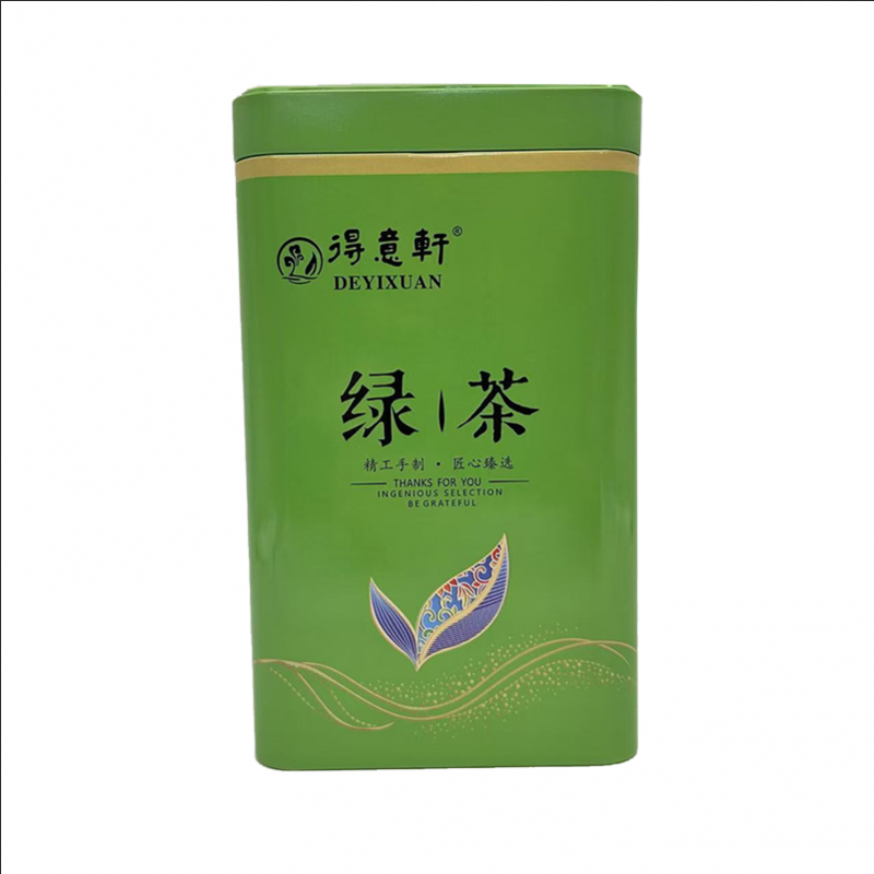 得意轩 新茶雨前绿茶 250g 罐装 250g