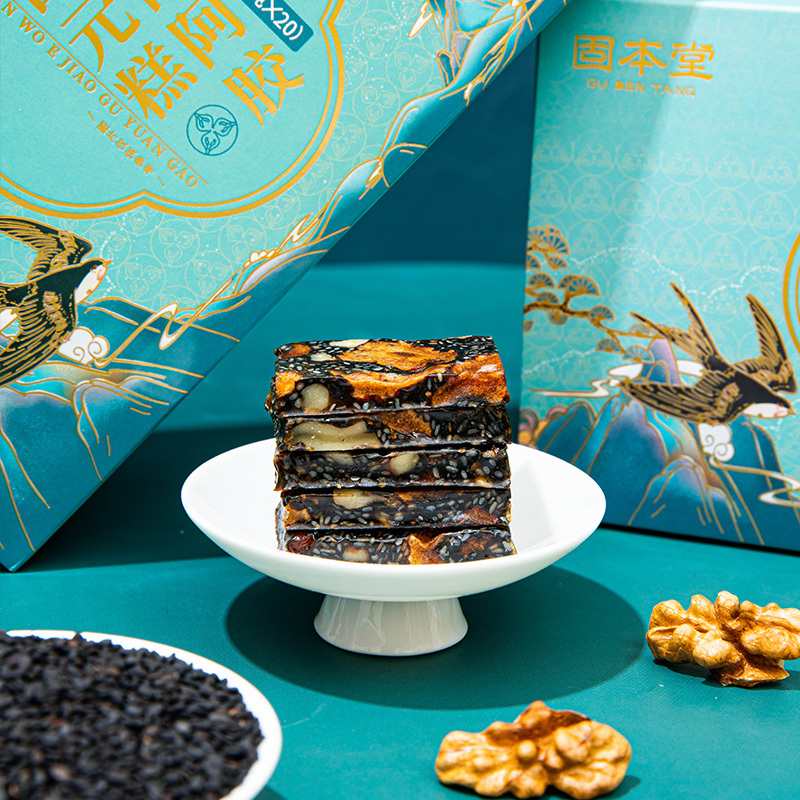 固本堂燕窝阿胶固元糕200g