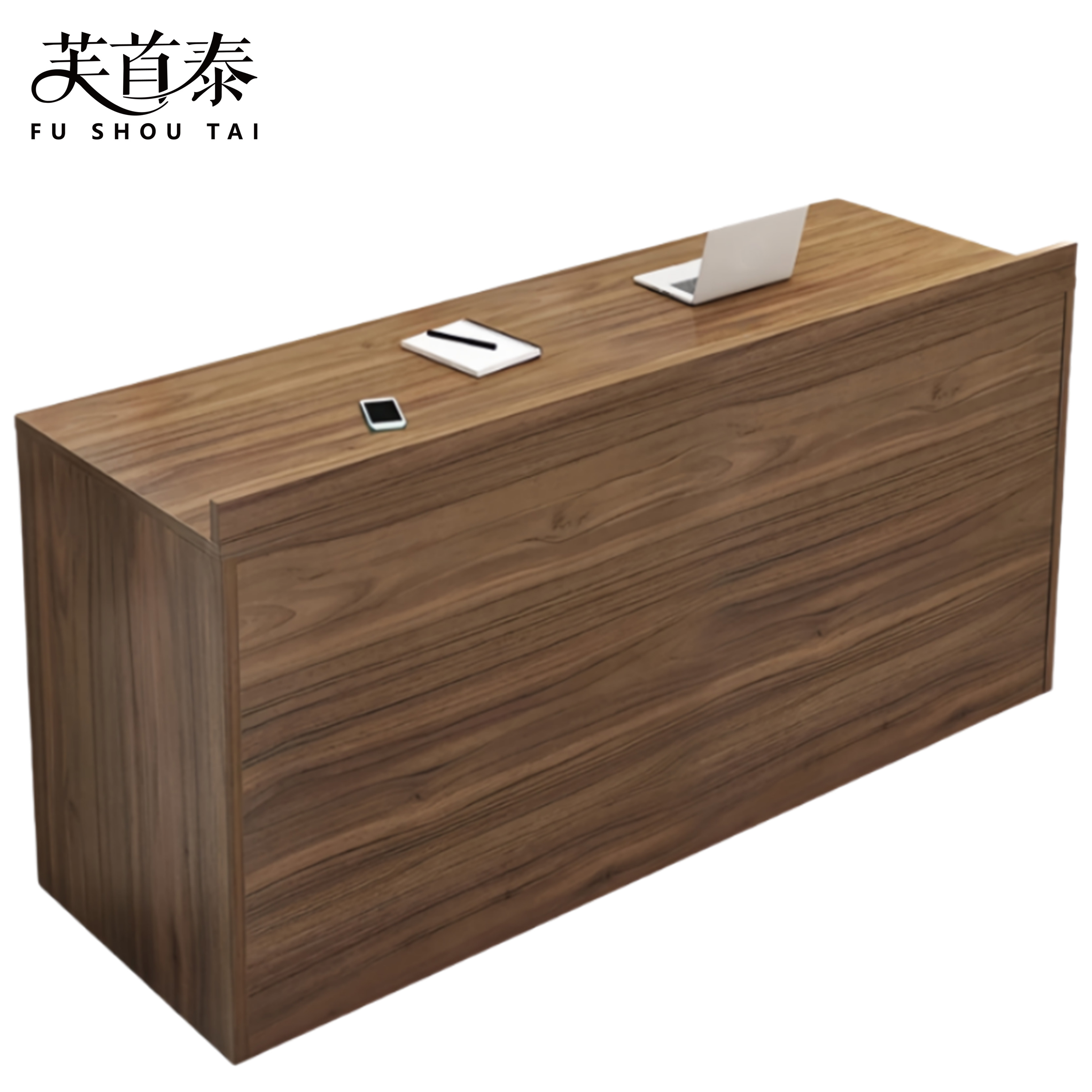 芙首泰接待台1200*400*750mm台高清大图