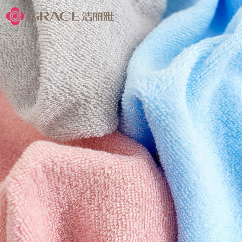 洁丽雅(grace)浴巾单条装-春语高清大图