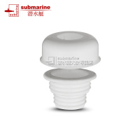 潜水艇(submarine) 下水管密封防臭圈 洗衣机面盆排水管防臭塞4050下水管道密封圈 其他卫浴五金套件
