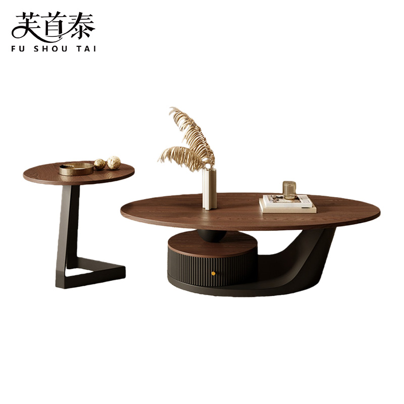 芙首泰茶几组合100*55*40cm套高清大图