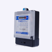正泰 单相220V 60A家用电表出租屋电表 计度器款 高精度电表电子式家用电度表DDS666款