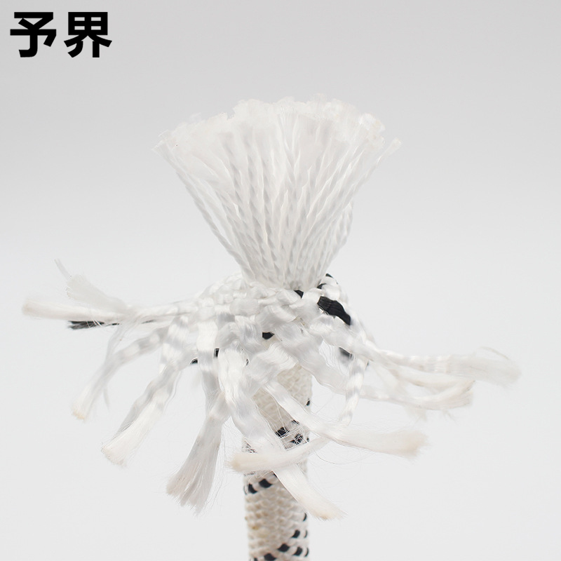 予界 涤纶安全绳 高空作业安全绳涤纶全编耐磨逃生救援绳 24mm/100米高清大图