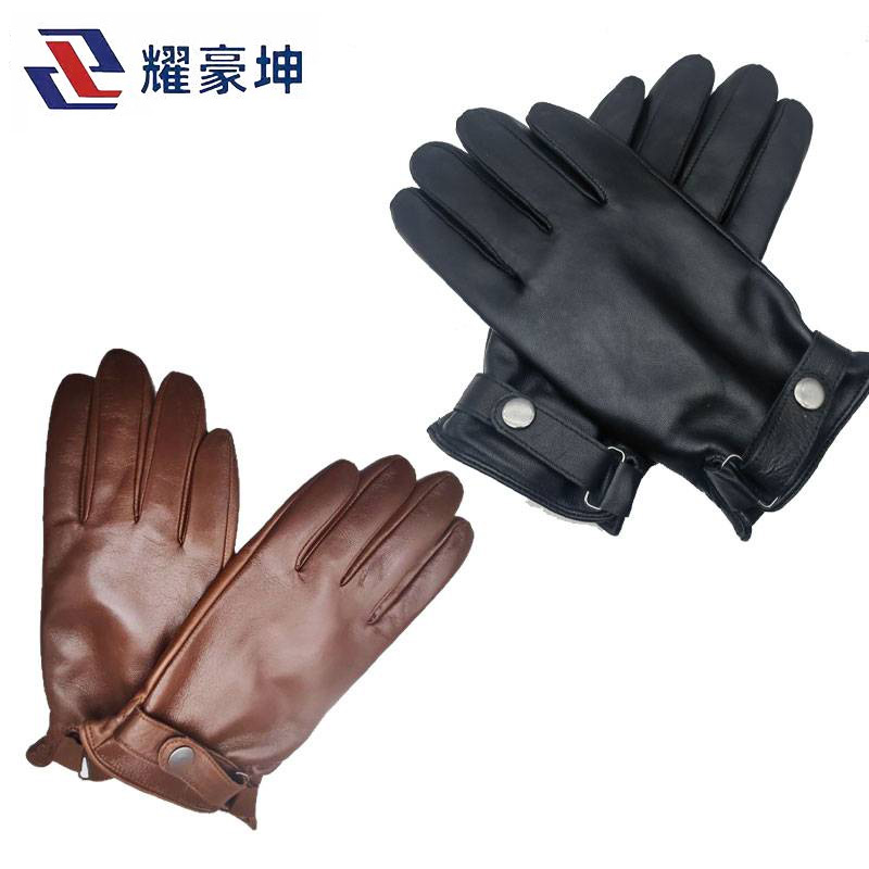 耀豪坤 防寒羊皮手套D38T/副高清大图