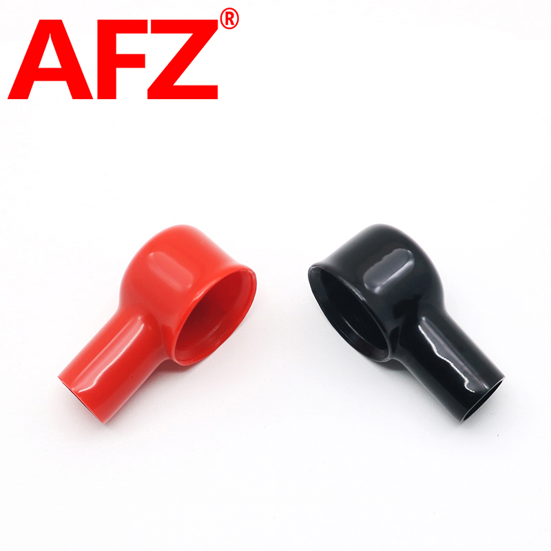 AFZ蓄电池端子保护套绝缘帽17AH-250AH(1个红黑可选)高清大图
