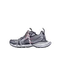 巴黎世家(Balenciaga)男士休闲跑鞋圆头系带低帮透气运动鞋户外板