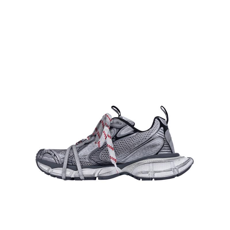 巴黎世家(Balenciaga)男士休闲跑鞋圆头系带低帮透气运动鞋户外板