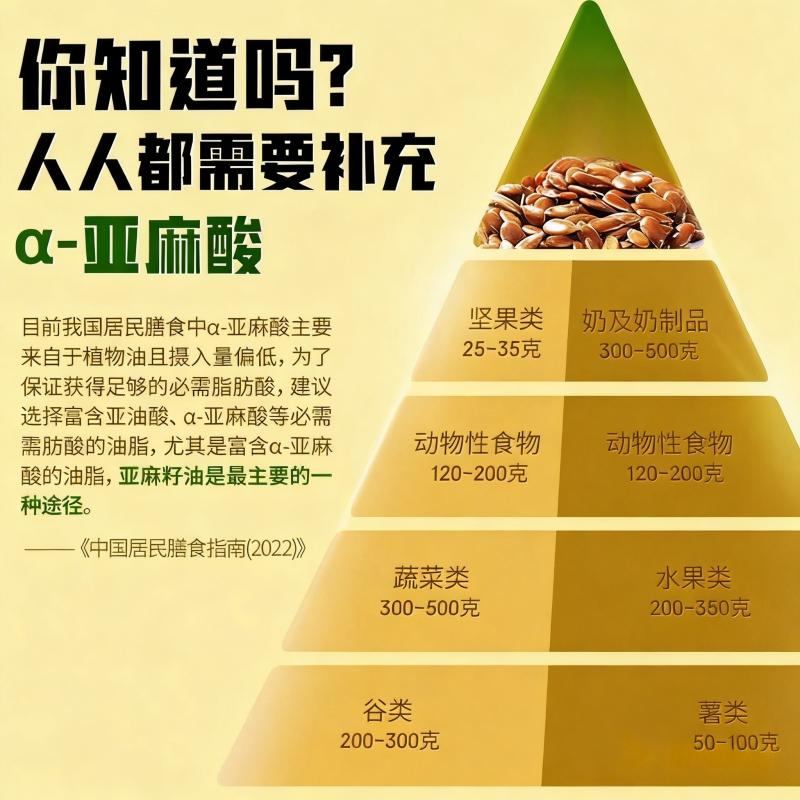 七里浮子 一级冷榨亚麻籽油 1L高清大图