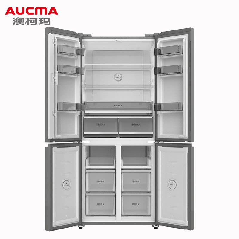 澳柯玛十字对开门冰箱BCD-519WPGX(大B店冰箱混搭提2台免费到店)图片