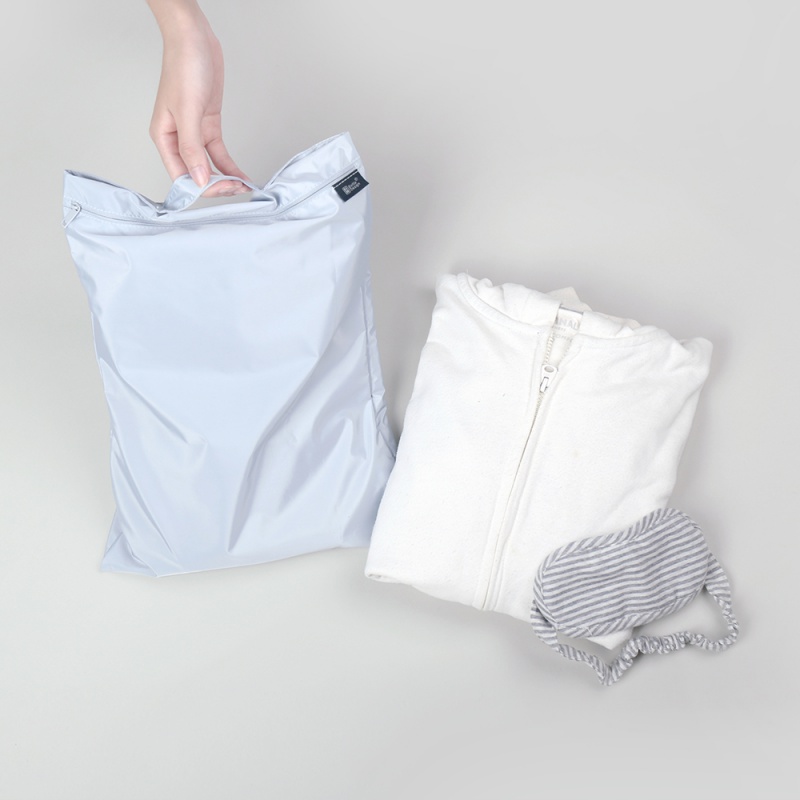 旅行衣物收纳袋出差衣服内衣袜子分类三件套装手提防水整理杂物袋收纳袋 三维工匠高清大图