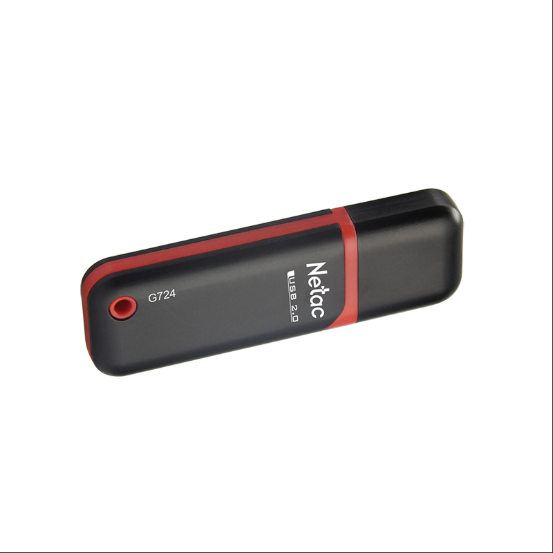 朗科(Netac) U盘 G724 32G USB2.0 红黑色高清大图