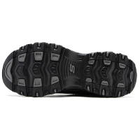 Skechers/斯凯奇男鞋新款复古厚底熊猫鞋轻质缓震运动休闲鞋52675-BBK ZP