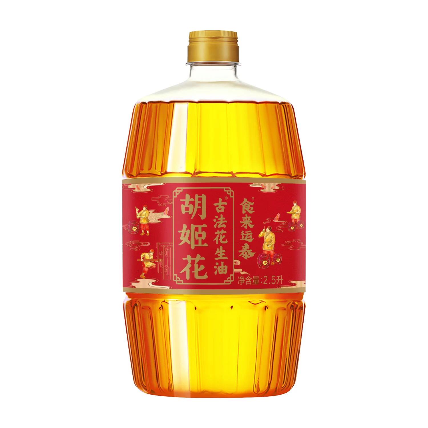胡姬花/金龙鱼/福临门/君乐宝米面油牛奶组合5L+12kg高清大图