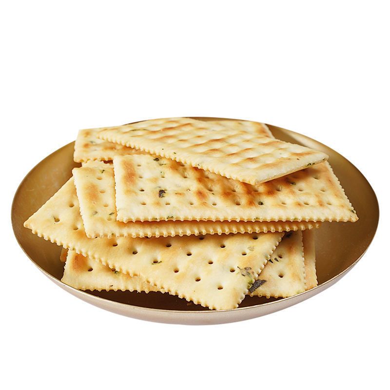 七点食分苏打饼干咸味食品香葱味小包装饱腹早餐零食1799包