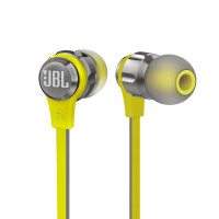 JBL T180A 立体声入耳式耳机 耳麦 一键式线控 麦克风 灰色