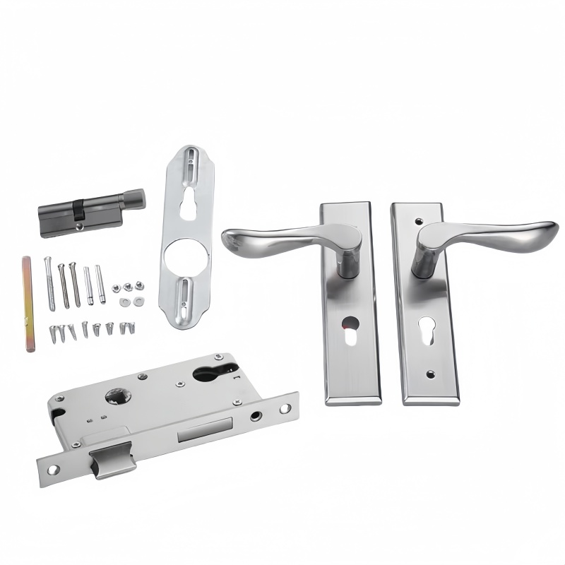 依诺九吉 卧室门锁通用型房门木门锁具门把手套装 多规格 套高清大图