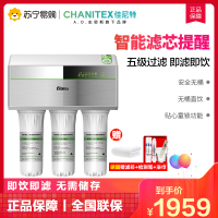 佳尼特/Chanitex 家用直饮反渗透净水器 纯水机 CR400-N-N-1 厨下式 即滤即饮净水机