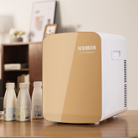 科敏(KEMIN)18L制冷车载小冰箱迷你小型家用寝室宿舍车家两用学生单人用 18L双核数控版-白色