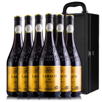 法国进口拉巴赫红酒AOP干红葡萄酒750ml*6原瓶