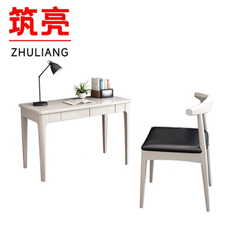 筑亮 实木书桌高清大图