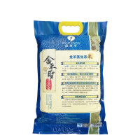 金禾圣 农家自产生态米5kg/袋家庭装 蓝色包装 10斤装大米 非真空包装