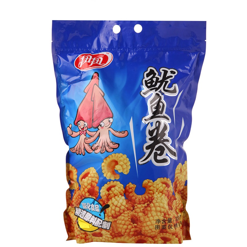 扭扭鱿鱼卷260g 鲜美爽口 悉心选材
