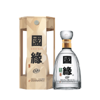 [升级版550ml]今世缘 国缘 四开幽雅醇厚型 白酒42度 550ml 单瓶装